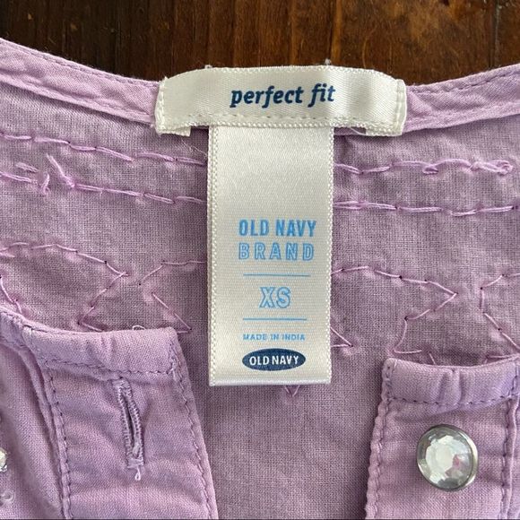 Old Navy Light Purple Sequin Tunic - Picture 3 of 4